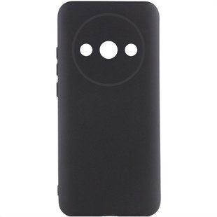 Чохол Silicone Cover Ummi Lakshmi Full Camera (AA) для Xiaomi Redmi A3 Чорний / Black