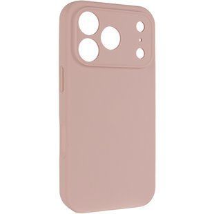 Чехол Silk Full Camera Protective (AA) NO LOGO для Apple iPhone 17 Pro Max / 18 Pro Max (6.9") Розовый / Pink Sand