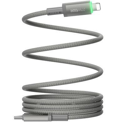 Дата кабель WIWU C083 Maglink Type-C to Lightning 27W (1m) Grey