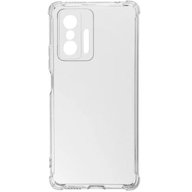 TPU чохол GETMAN Ease logo посилені кути Full Camera для Xiaomi 11T / 11T Pro Безбарвний (прозорий)