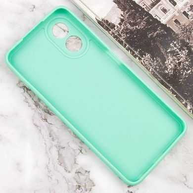 Силиконовый чехол Candy Full Camera для Oppo A38 / A18 Зеленый / Menthol