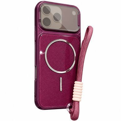 Чехол TPU+PC Pacific with Magnetic Fit and straps для Apple iPhone 17 Pro Max / 18 Pro Max (6.9") Red