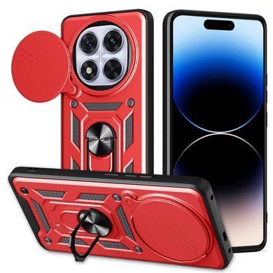 Чехол Ummi Camshield Serge Ring для Xiaomi Redmi Note 14 Pro+ Красный / Red