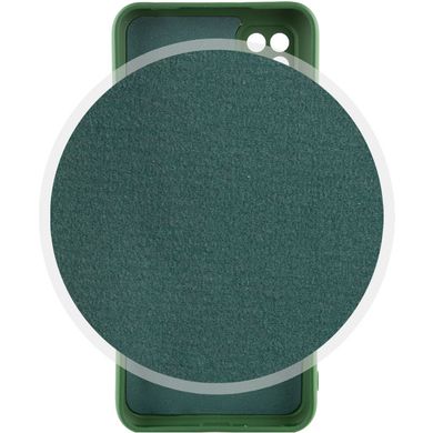 Чохол Silicone Cover Lakshmi Full Camera (A) для Xiaomi Poco C40 Зелений / Dark green