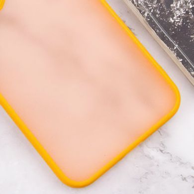 Чохол TPU+PC Lyon Frosted для Samsung Galaxy S21 FE Orange