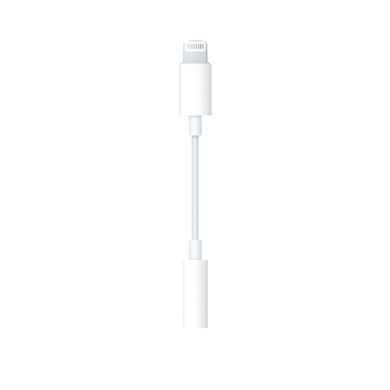 Адаптер для Apple Lightning to 3.5mm Headphone Jack (ААА) Білий