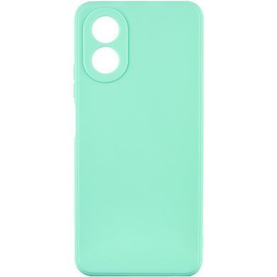 Силиконовый чехол Candy Full Camera для Oppo A38 / A18 Зеленый / Menthol
