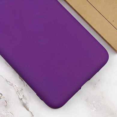 Чохол TPU GETMAN Liquid Silk Full Camera для Samsung Galaxy A06 Фіолетовий / Purple