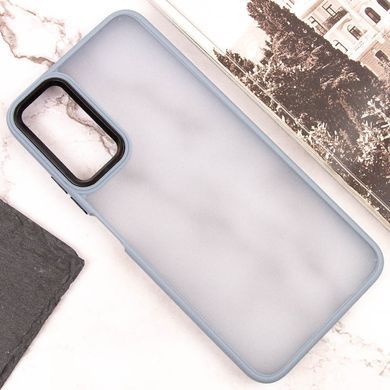 Чехол TPU+PC Lyon Frosted для Realme C33 Sierra Blue