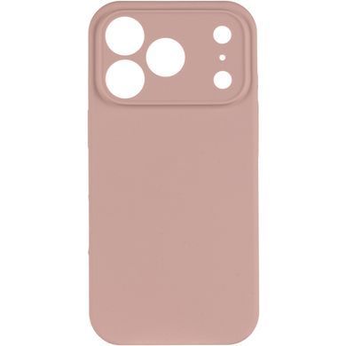 Чехол Silk Full Camera Protective (AA) NO LOGO для Apple iPhone 17 Pro Max / 18 Pro Max (6.9") Розовый / Pink Sand
