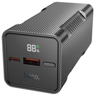 Портативное зарядное устройство Power Bank Hoco Q15 Flashlight 22.5W 10000 mAh Black