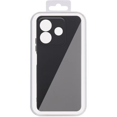 Чехол Silicone Cover Lakshmi Full Camera (AA) для Xiaomi Redmi Note 14 5G Черный / Black