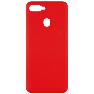 Чохол Silicone Cover Full without Logo (A) для Oppo A5s / Oppo A12 Червоний / Red