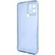 Чехол TPU Starfall Clear для Xiaomi Poco C51 Голубой фото 3
