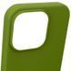 Чехол Silk Full Protective (AA) NO LOGO для Apple iPhone 16 Plus (6.7") Зеленый / Dark Olive фото 4