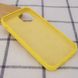Чехол Silicone Case Full Protective (AA) для Apple iPhone 15 (6.1") Желтый / Yellow фото 3
