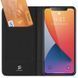 Уценка Чехол-книжка Dux Ducis с карманом для визиток для Apple iPhone 14 / 13 (6.1") Поврежденная упаковка / Черный фото 7