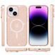 Чохол TPU Galaxy Sparkle Magnetic Fit для Apple iPhone 15 Plus (6.7") Gold+Glitter фото 2