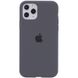 Чехол Silicone Case Full Protective (AA) для Apple iPhone 11 Pro Max (6.5") Серый / Dark Grey фото 1