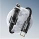 Дата кабель Baseus Gem Fast Charging Type-C to Lightning 20W (2m) (P10373001211-01) Cluster Black фото 3
