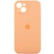 Уценка Чехол Silicone Case Full Camera Protective (AA) для Apple iPhone 13 (6.1") Дефект упаковки / Оранжевый / Cantaloupe