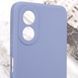 Силіконовий чохол Candy Full Camera для Oppo A78 4G Блакитний / Mist blue фото 5
