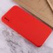 Силиконовый чехол Candy Full Camera для Apple iPhone X / XS (5.8") Красный / Red фото 4