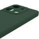 Чохол Silicone Cover Lakshmi Full Camera (AAA) для Xiaomi Redmi Note 14S Зелений / Cyprus Green