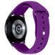 Силиконовый ремешок Sport для Smart Watch 20mm Фиолетовый / Grape