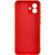 Чохол TPU GETMAN Liquid Silk Full Camera для Samsung Galaxy A05 Червоний / Red фото 2