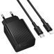 Уценка СЗУ Borofone BAS75A Source PD30W (1USB-C) + кабель Type-C to Lightning Поврежденная упаковка / Black фото 3