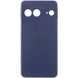 Чохол Silicone Cover Lakshmi Full Camera (AAA) with Logo для Google Pixel 7a Темно-синій / Midnight blue