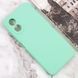 Силиконовый чехол Candy Full Camera для Oppo A38 / A18 Зеленый / Menthol фото 2