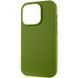 Чехол Silk Full Protective (AA) NO LOGO для Apple iPhone 16 Plus (6.7") Зеленый / Dark Olive фото 5