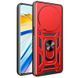 Чехол Ummi Camshield Serge Ring для Xiaomi Redmi Note 14 Pro+ Красный / Red фото 2