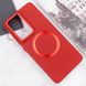 TPU чехол Bonbon Metal Style with MagSafe для Samsung Galaxy S23 Ultra Красный / Red фото 4