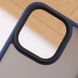 TPU+PC чохол Metal Buttons для Apple iPhone 13 Pro (6.1") Синій фото 6