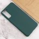 Силіконовий чохол Candy для Samsung Galaxy S21+ Зелений / Forest green фото 4