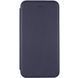 Кожаный чехол-книжка Classy для Samsung Galaxy A06 Темно-синий