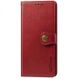 Кожаный чехол книжка GETMAN Gallant (PU) для Xiaomi Redmi 12C Красный фото 1