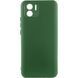 Чехол TPU GETMAN Liquid Silk Full Camera для Xiaomi Redmi A1 / A2 Зеленый / Dark green