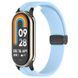 Ремешок Line Magnetic для Xiaomi Mi Band 9/8/10 Голубой / Blue