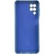 Чехол Silicone Cover Lakshmi Full Camera (A) для Samsung Galaxy A12 / M12 Синий / Navy Blue фото 2