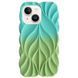 TPU чохол Leaf для Apple iPhone 15 (6.1") Marine Green / Mint