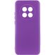 Чехол Silicone Cover Lakshmi Full Camera (AA) для Realme 12 5G Фиолетовый / Purple