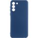 Чехол Silicone Cover Lakshmi Full Camera (A) для Samsung Galaxy S24 Синий / Navy Blue фото 1