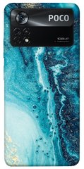 Чехол itsPrint Голубая краска для Xiaomi Poco X4 Pro 5G
