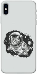 Чехол itsPrint Кот космонавт для Apple iPhone X (5.8")