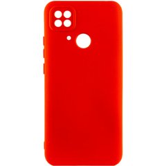 Чохол Silicone Cover Lakshmi Full Camera (A) для Xiaomi Poco C40 Червоний / Red