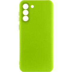 Чохол Silicone Cover Lakshmi Full Camera (A) для Samsung Galaxy S21 Салатовий / Neon Green